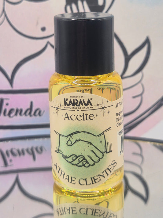 Aceite Atrae Clientes ( Para Atraer Clientes y Prosperidad en un Negocio ) 15 Ml