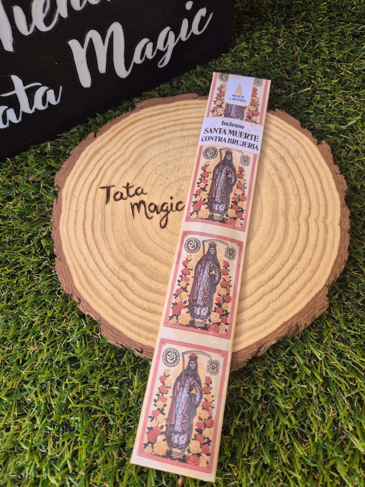 Incienso Santa Muerte Contra Brujería Palacio del Incienso - Corte, Limpieza y Protección Total Tienda esotérica Málaga - La Tienda de Tata Magic: tienda Esotérica en Málaga