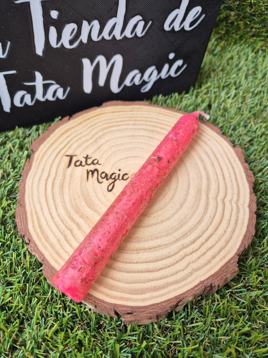 Vela Herbórea Garrapata Ritualizada - Unión, Amor y Fidelidad