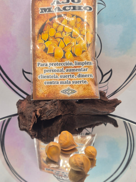 Ajo Macho de 7 Llaves - Amuleto Protector para Cortar Brujerías, Atraer Dinero y Proteger del Mal de Ojo