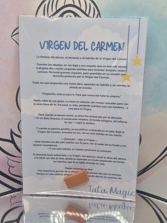 Ladrillo Virgen del Carmen ( proteccion)