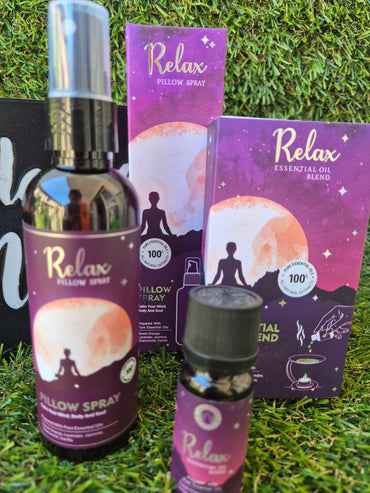 Pack Relax Spray y Aceite - Aromaterapia para Calma y Bienestar