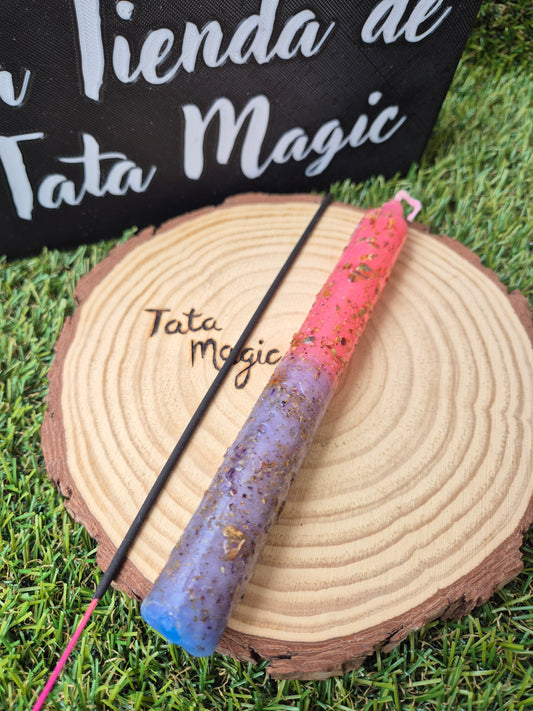 Vela Herbórea Amor Propio Ritualizada - Autoestima, Equilibrio y Bienestar