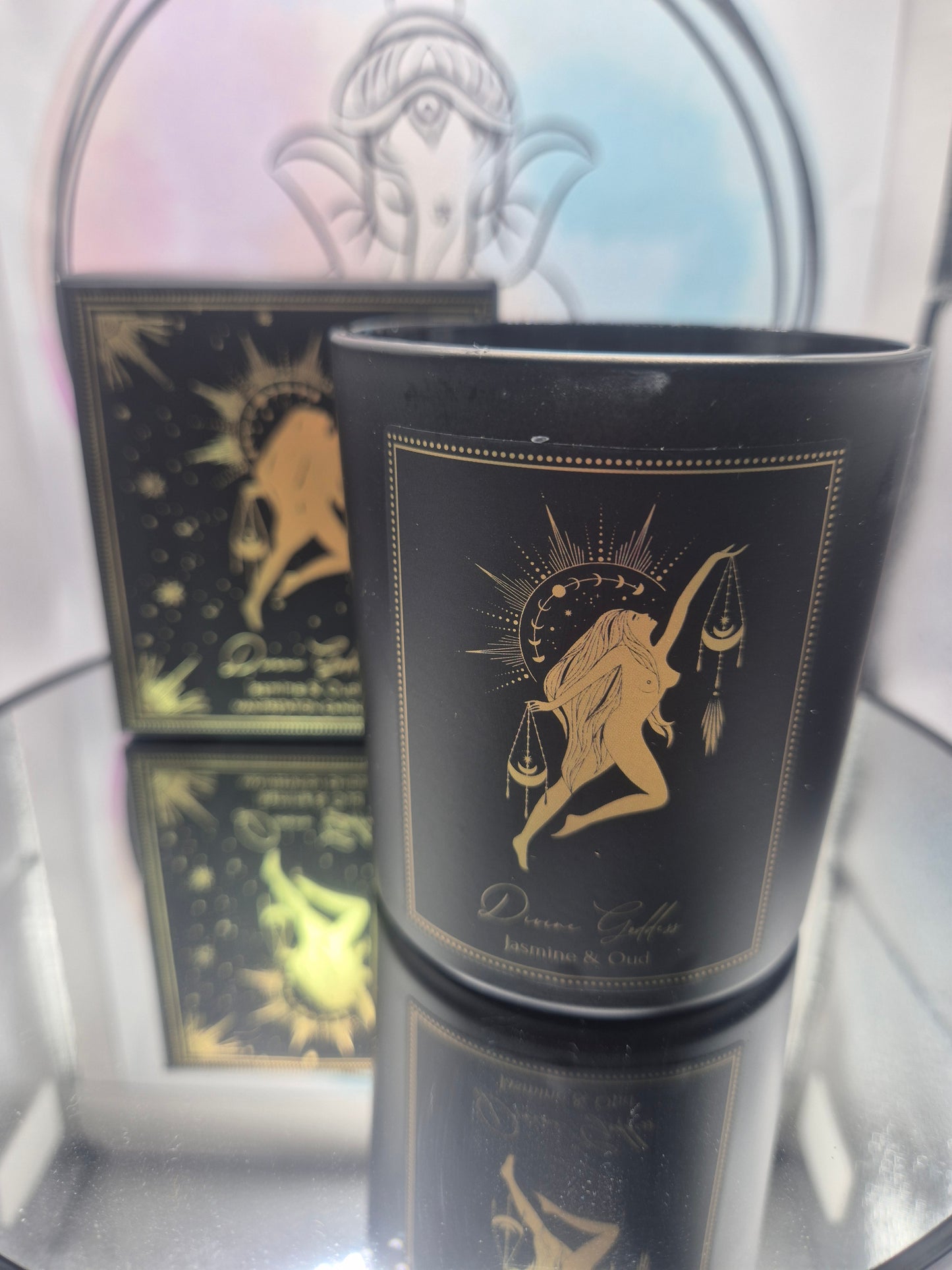Vela De Manifestacion aromática con minerales Esoteric 120grs