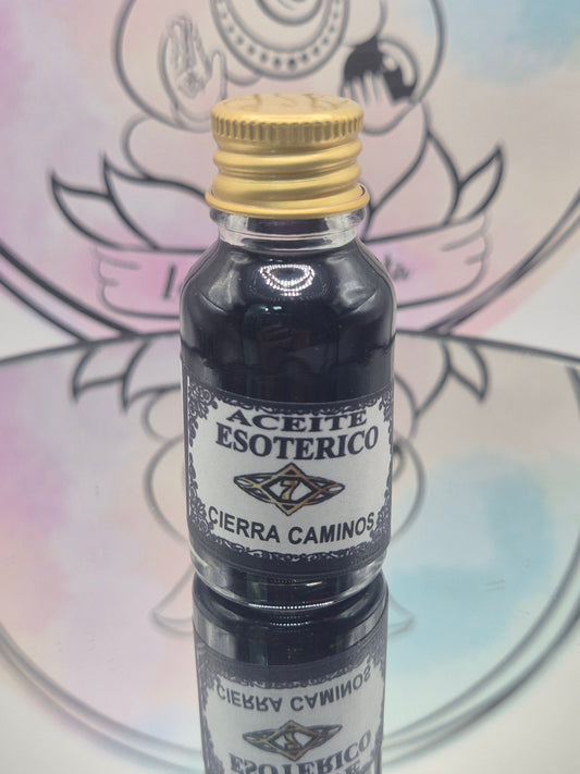 Aceite Cierra Caminos ritualizado