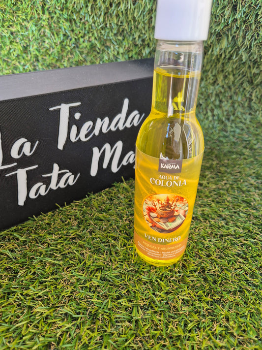 Agua de Colonia Ven Dinero Karma - Fragancia Ritual de Prosperidad y Abundancia
