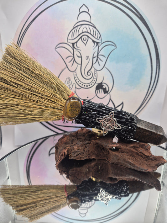 Escoba Bruja Con Mineral