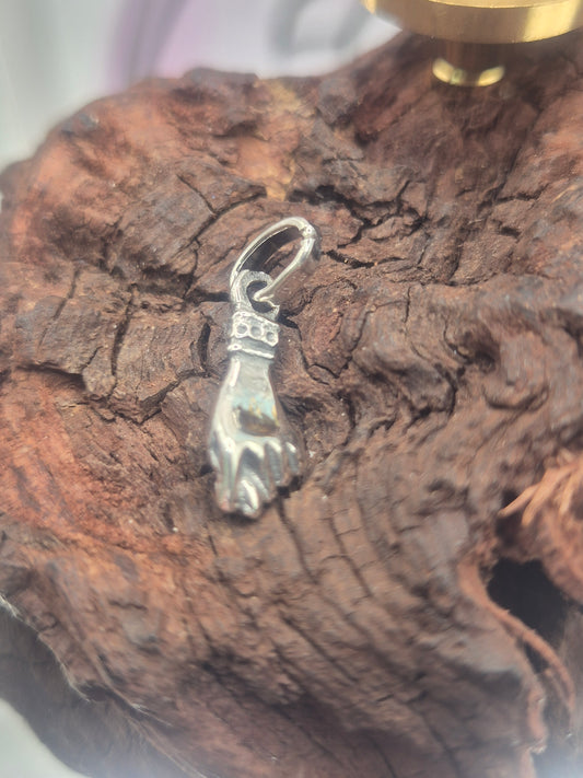 Colgante Plata 925 Consagrado Figa (Protección)