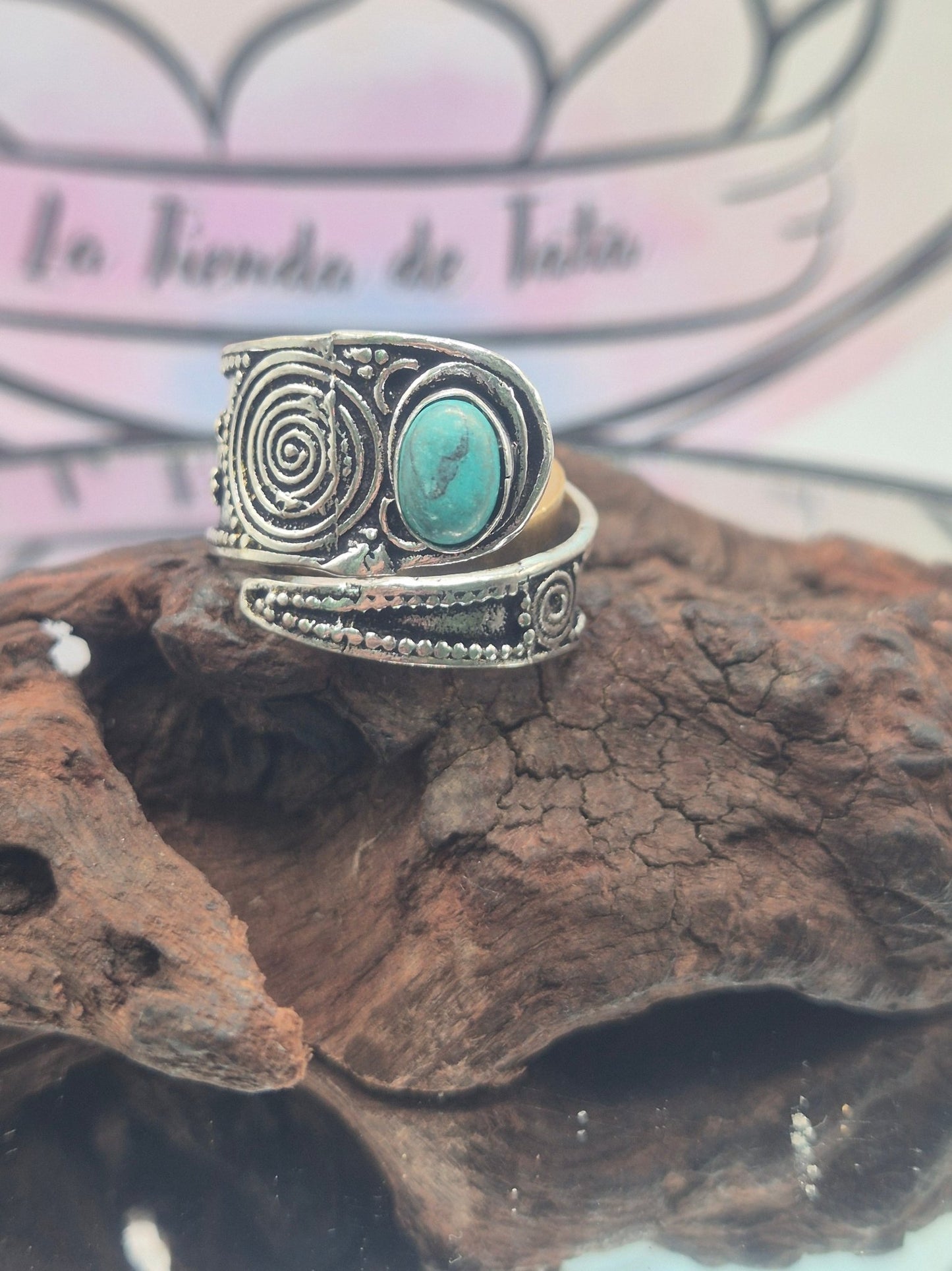 Anillo Mineral Ajustable AnillosaceroTienda esotérica Málaga - La Tienda de Tata Magic: tienda Esotérica en Málaga