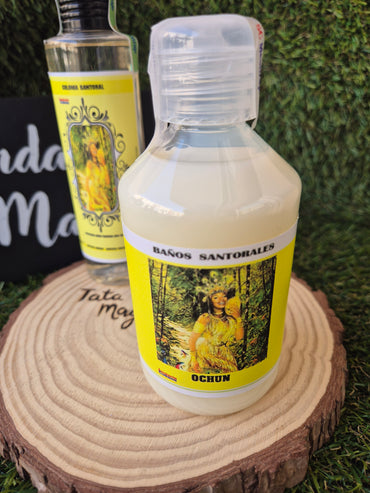 Pack Colonia + Baño Santoral de Ochún - Santería Cubana para Amor, Belleza y Prosperidad