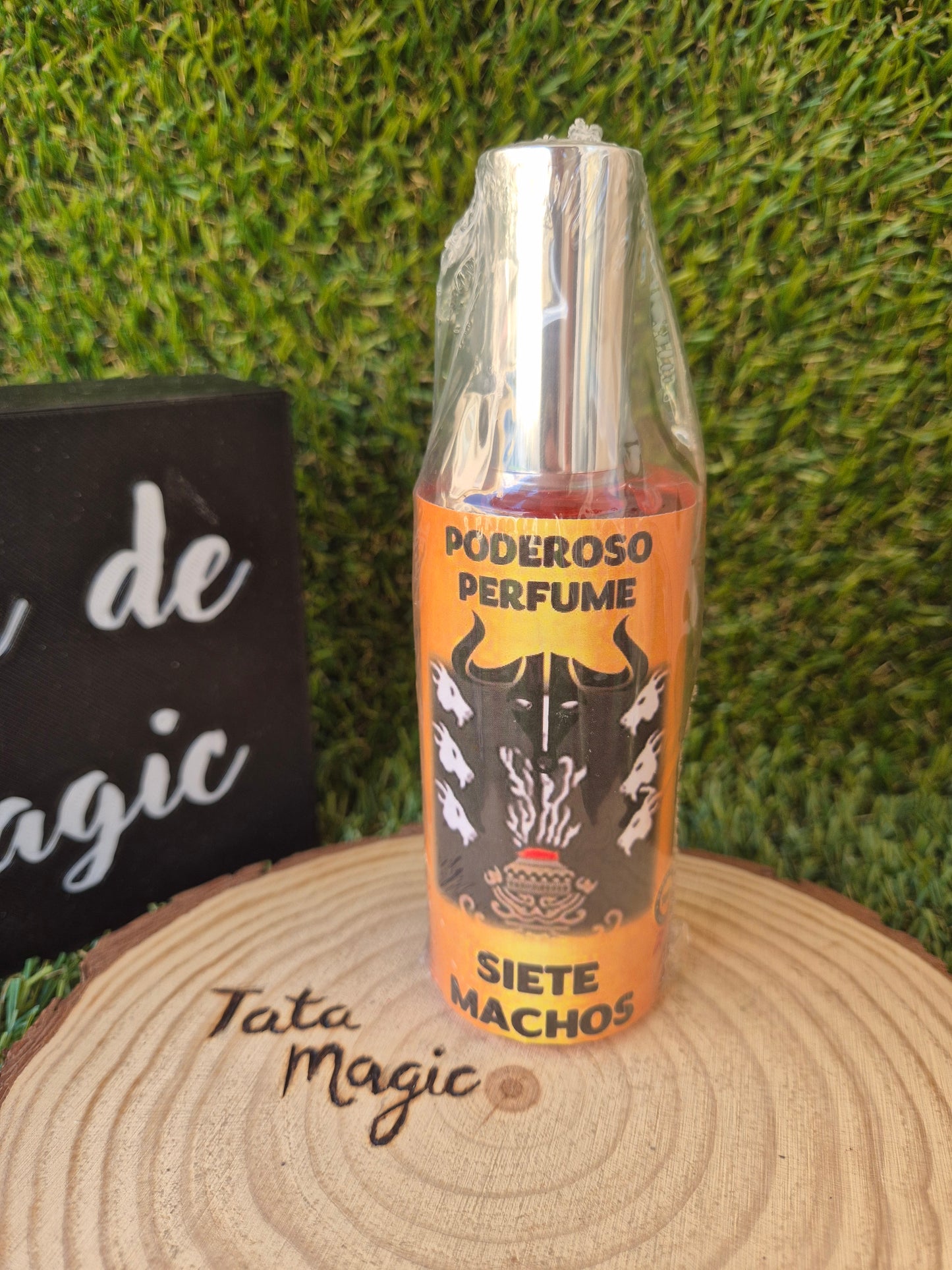 Poderoso Perfume Siete Machos - Atrae Energía, Protección y Poder Personal