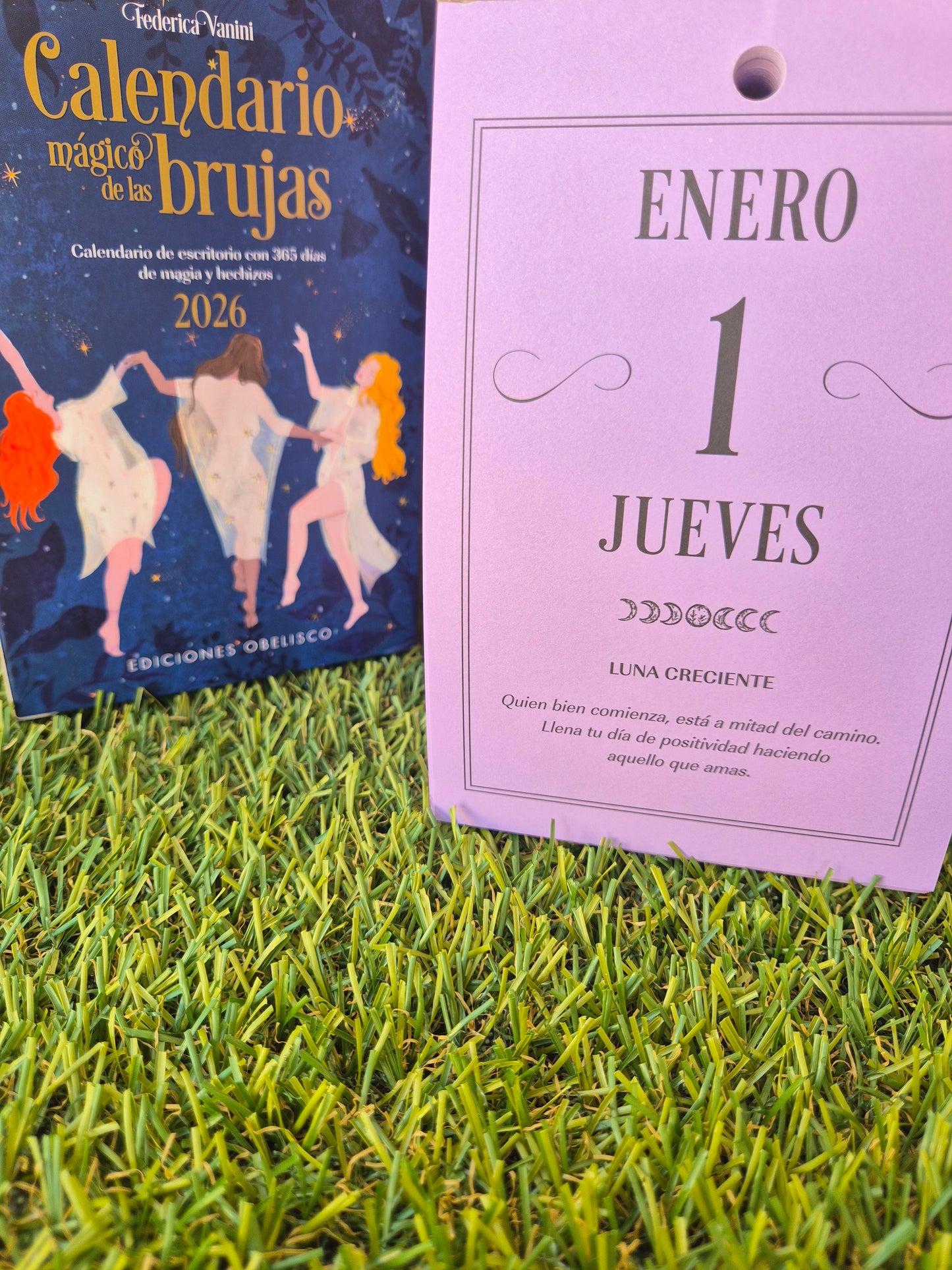 Calendario Mágico de las Brujas 2026 de Federica Venini - Fases Lunares, Sabbat y Portales Energéticos