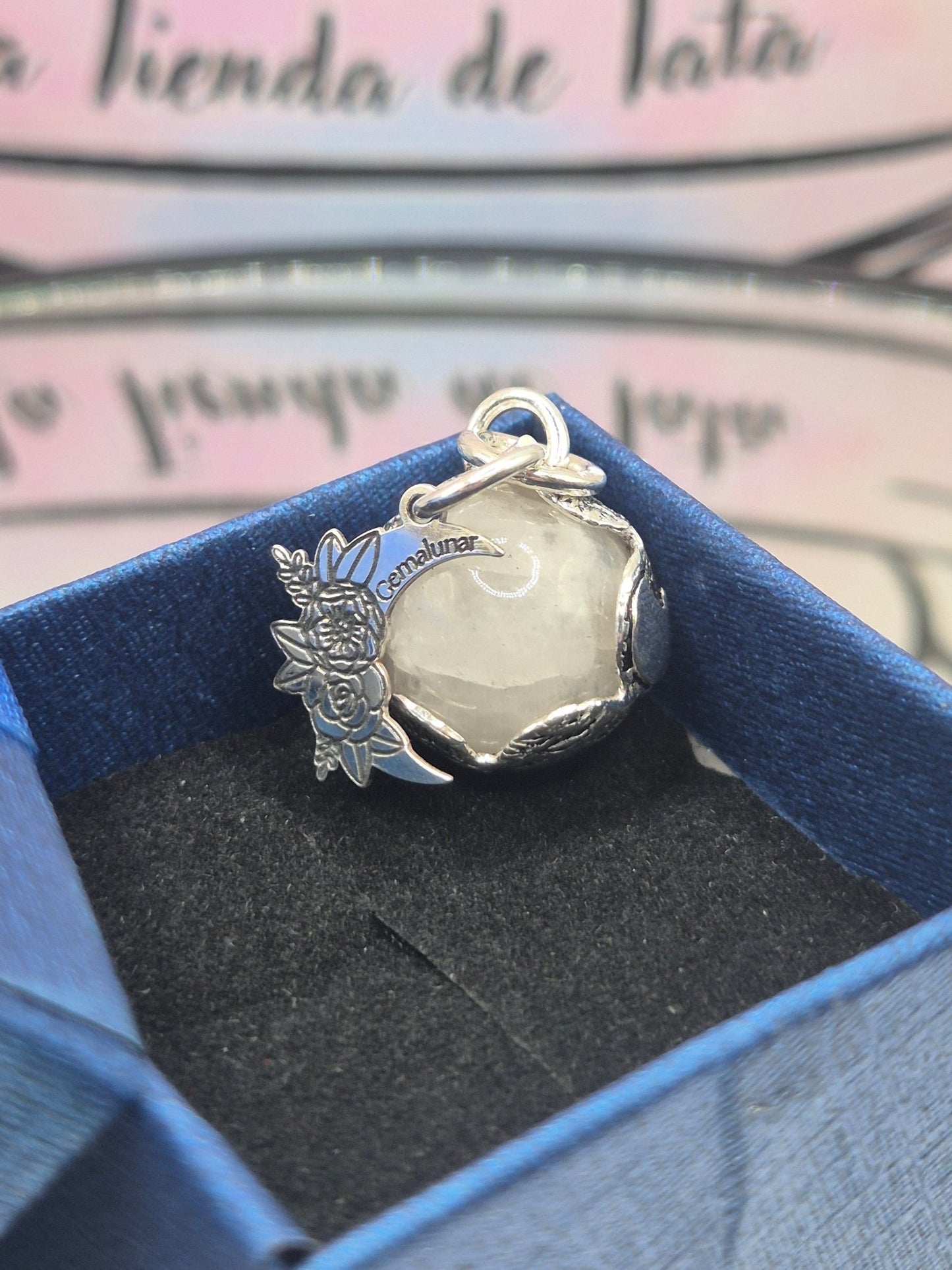Colgante Plata 925 Manifestar by Gema Lunar (Sin Cadena) Tienda esotérica Málaga - La Tienda de Tata Magic: tienda Esotérica en Málaga