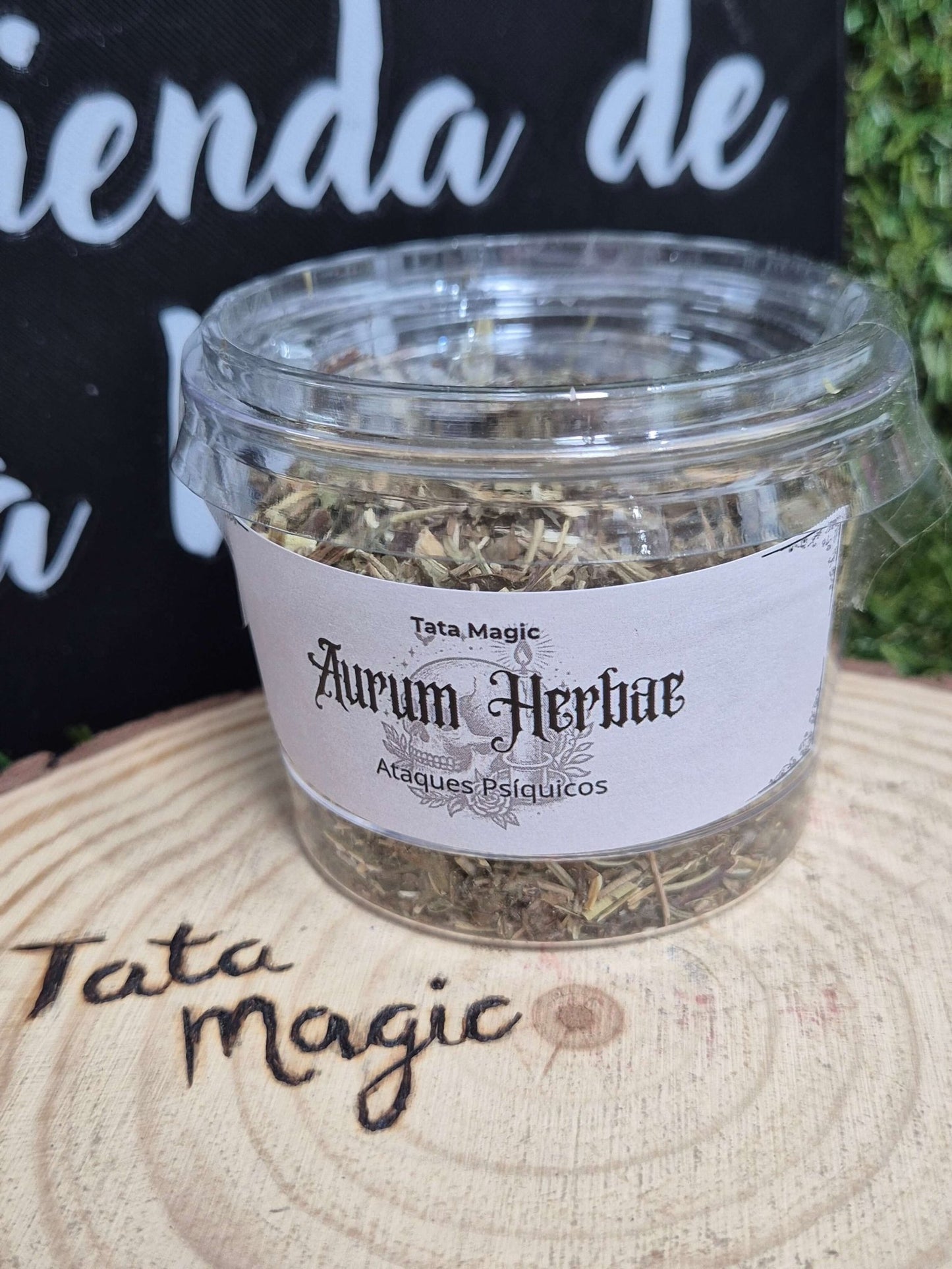 Aurum Herbae Consagrada Ataques Psíquicos - Protección y Limpieza Energética Aurum Herbae consagradosTienda esotérica Málaga - La Tienda de Tata Magic: tienda Esotérica en Málaga