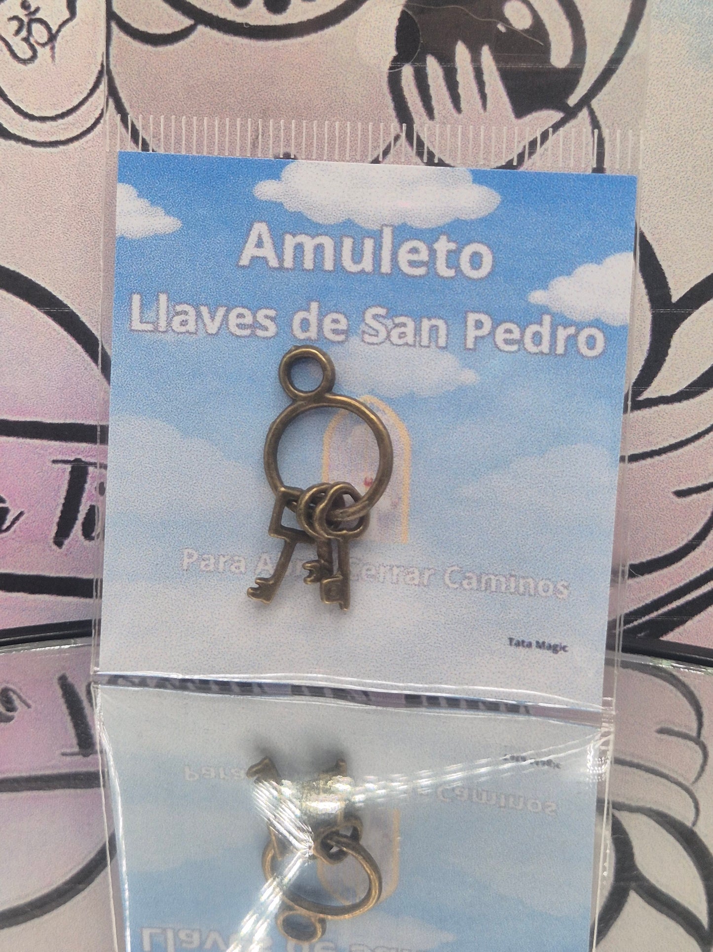 Amuleto Llaves de San Pedro-Para abrir o cerrar caminos