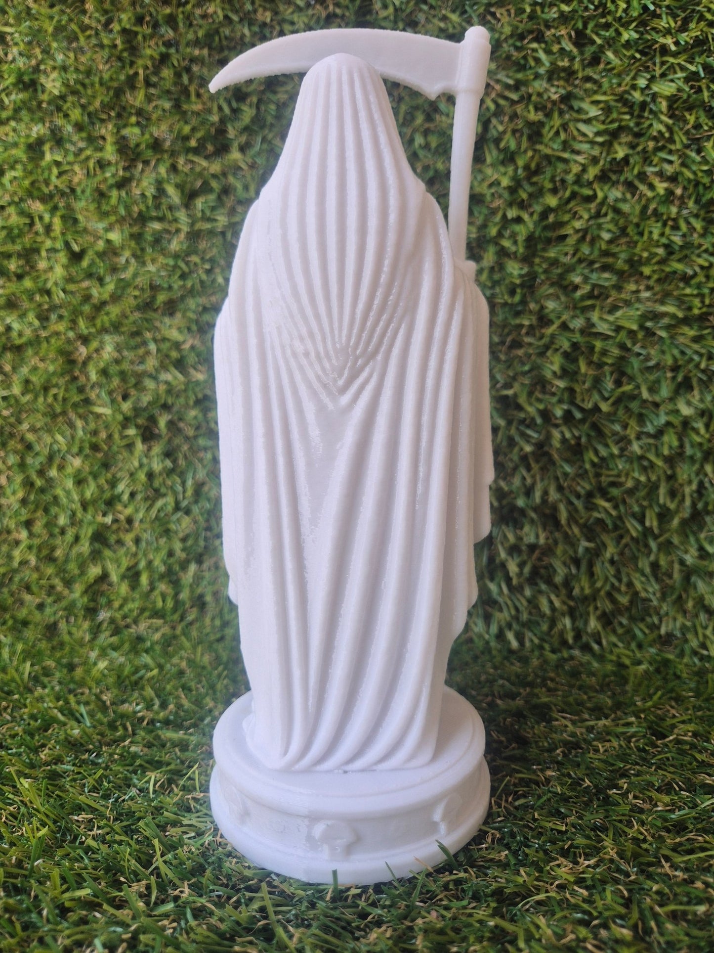 Santa Muerte Blanca Con Carga 20cm - Limpieza Energética y Protección Tienda esotérica Málaga - La Tienda de Tata Magic: tienda Esotérica en Málaga