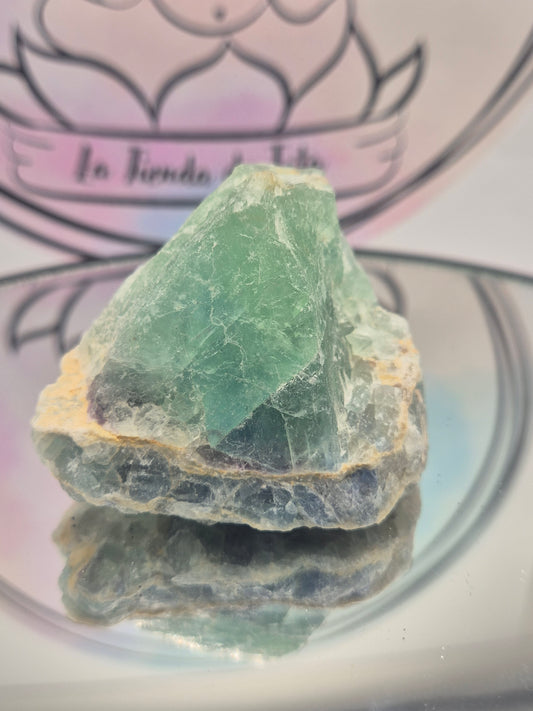 Mineral Fluorita Verde