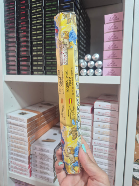 Incienso Deshace problemas hexagonal- Rompe obstáculos, limpia y libera tu camino