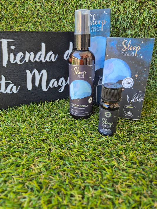 Pack Sleep Spray y Aceite - Aromaterapia para un Sueño Profundo