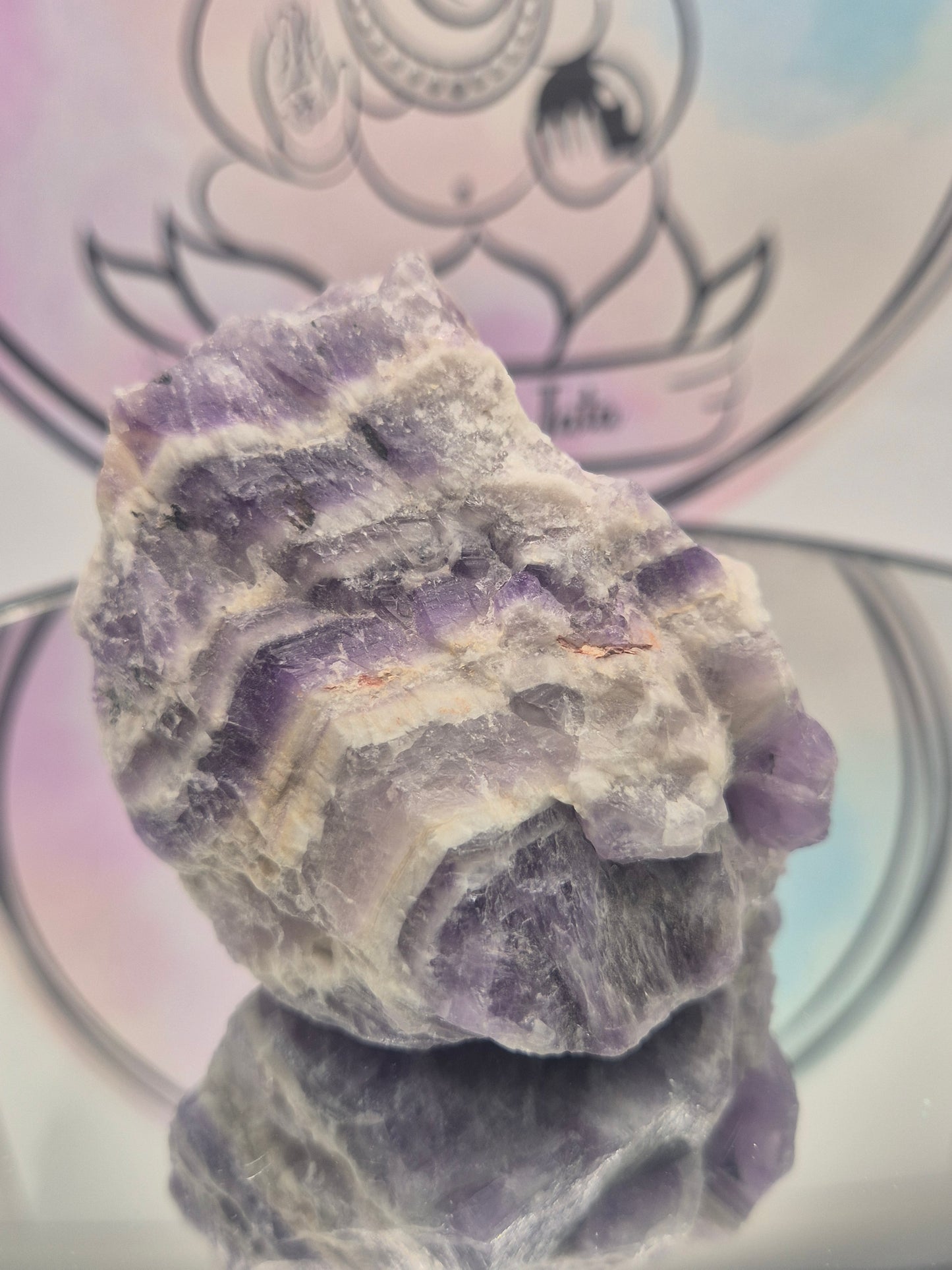 Mineral Amatista bandeada (Irregular)