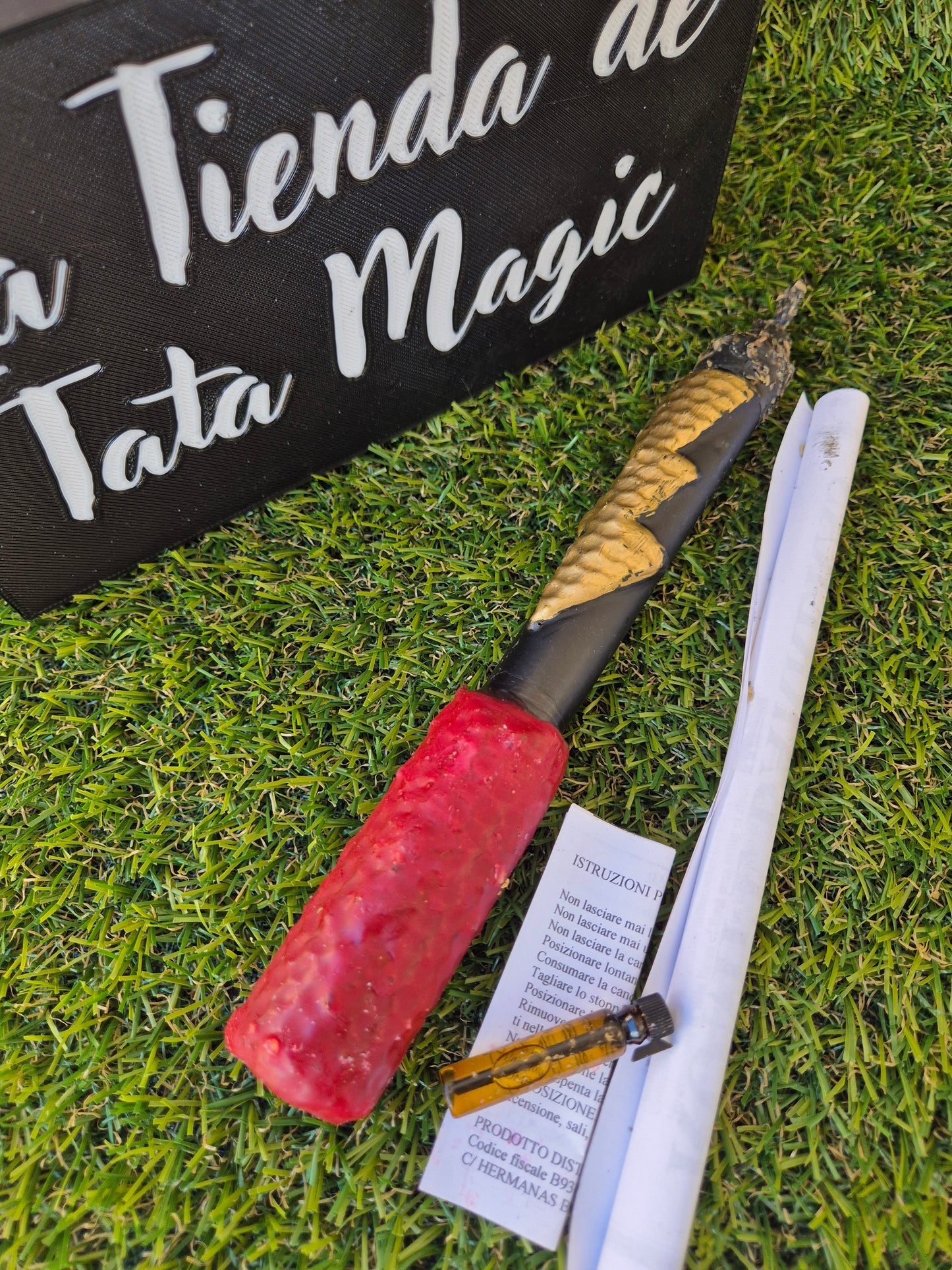 Vela Rompe Barreras con Aceite y Oración - Limpieza y Apertura de Caminos