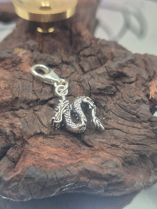 Enganche Plata 925 Dragón - Fuerza Vital