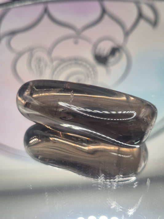 Mineral Cuarzo Ahumado Rodado