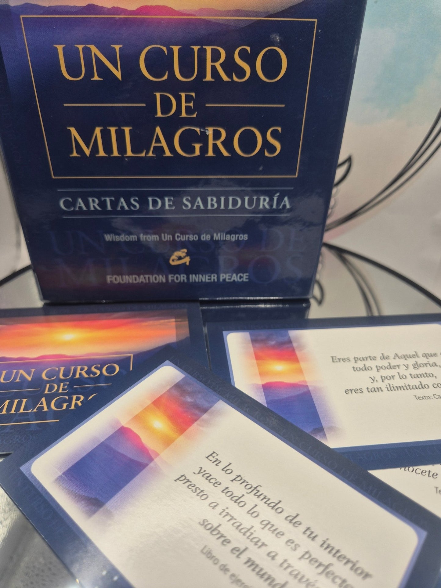 Pack Un Curso de Milagros - Cartas de Sabiduría LibroTienda esotérica Málaga - La Tienda de Tata Magic: tienda Esotérica en Málaga