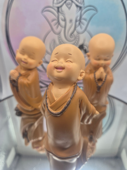 Shaolin Rezando 3 Unidades