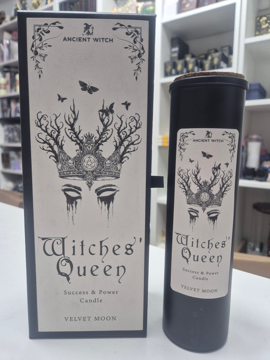 Vela purificadora de Bruja Corona de la Bruja (Luna de terciopelo)- Suceso y Poder
