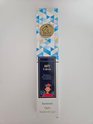 Incienso varillas Blissful Blenda - Antidepresion, Antiestrés, Bienestar, Felicidad, Gratitud