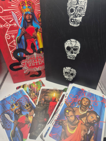 Tarot Vudú de Fabio Listrani - Caja Espiritual con 78 Cartas y Libro Guía TarotTienda esotérica Málaga - La Tienda de Tata Magic: tienda Esotérica en Málaga