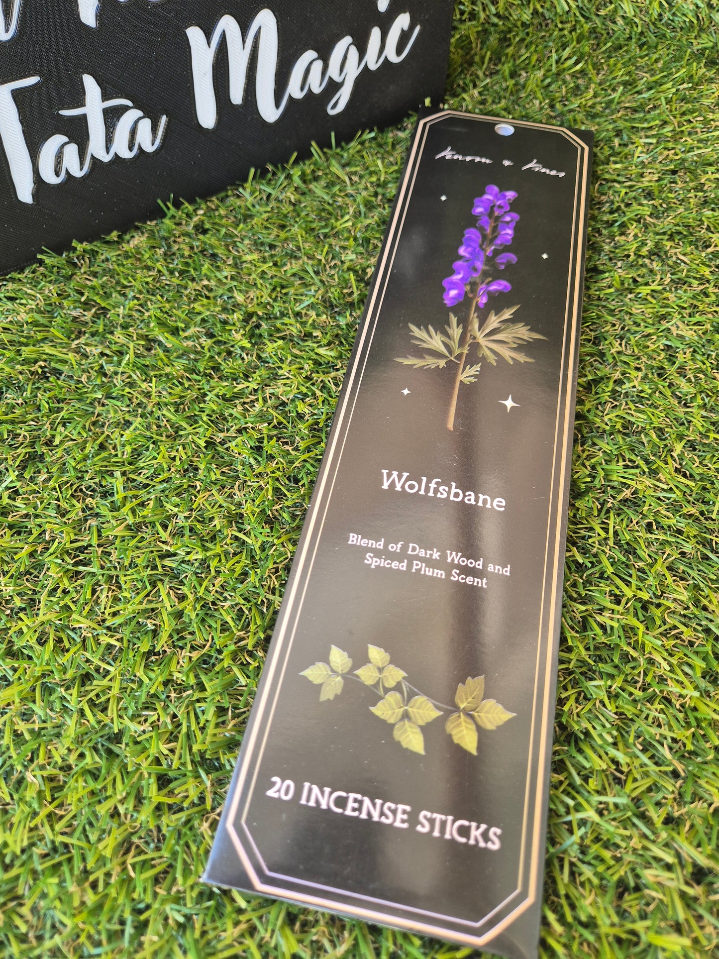 Pack Ritual de 4 Inciensos "Hierbas Venenosas" - Magia, Protección y Purificación