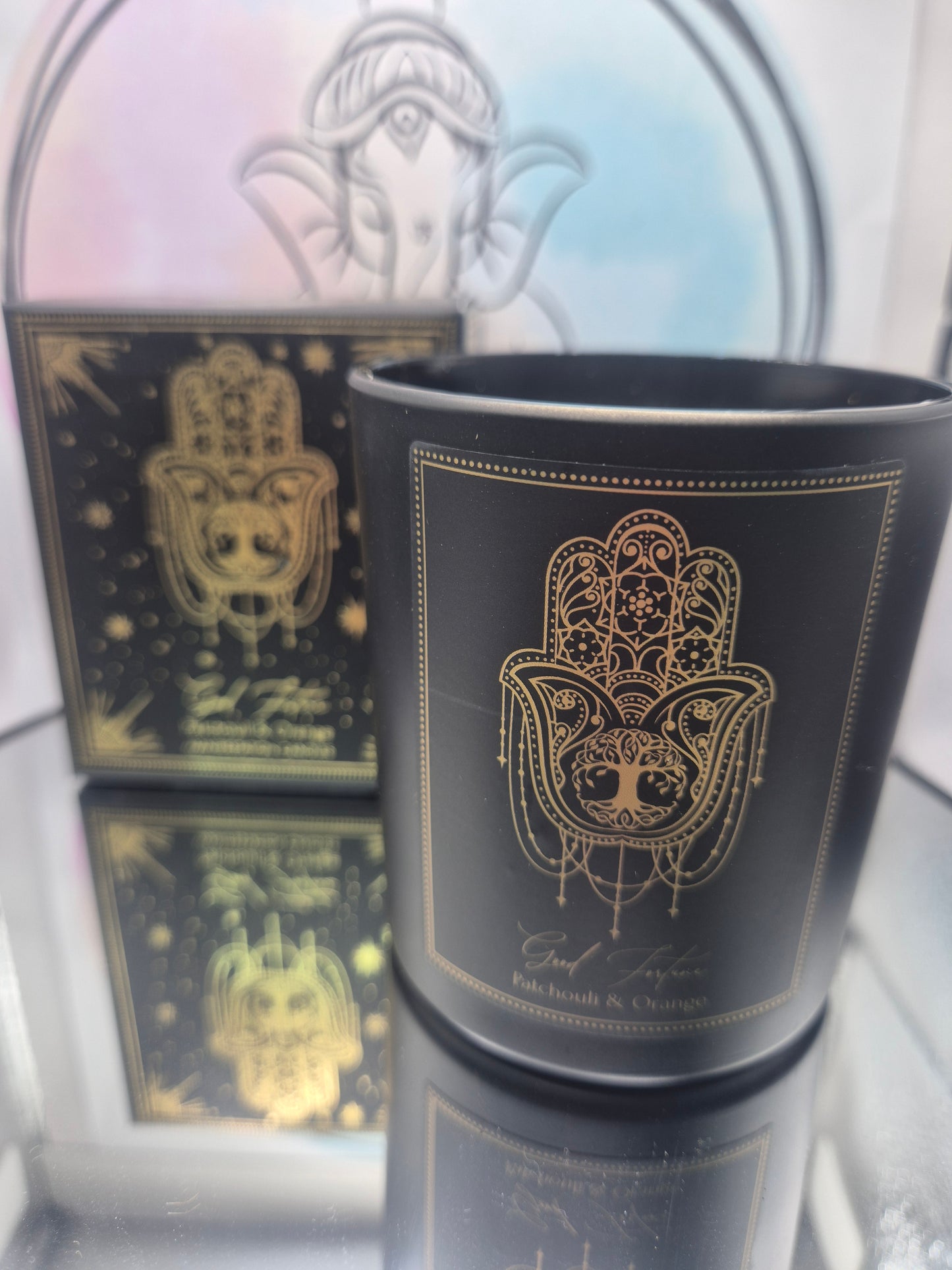 Vela De Manifestacion aromática con minerales Esoteric 120grs