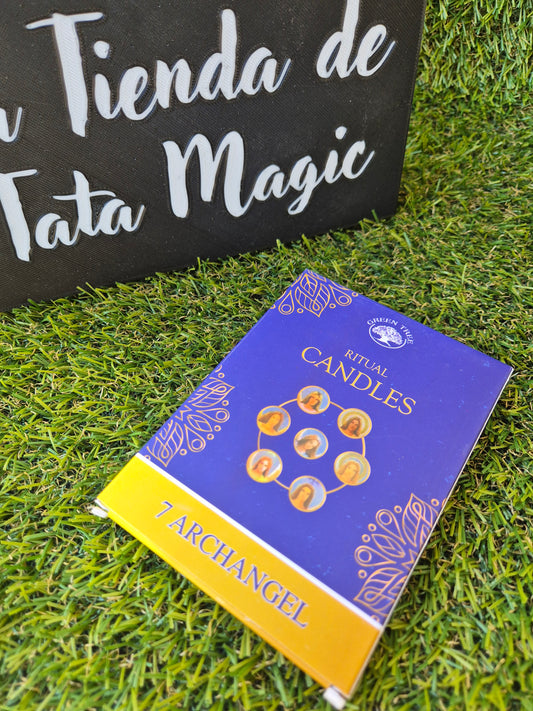 Velas Novenas 7 arcángeles - Protección, Sanación y Abundancia