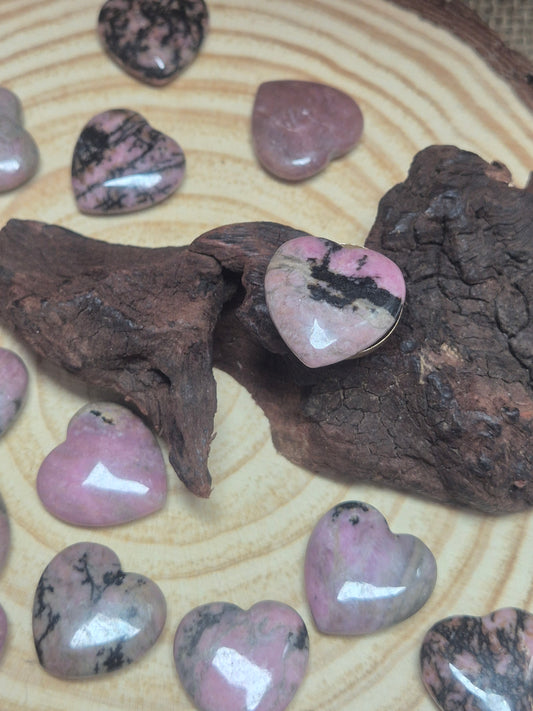 Corazón Sanador Rodocrosita-Amor propio, sanación del corazón y liberación emocional (unidad)