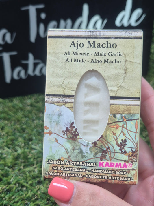 Jabón esotérico Ajo Macho- Protección, limpieza y corte de energías negativas