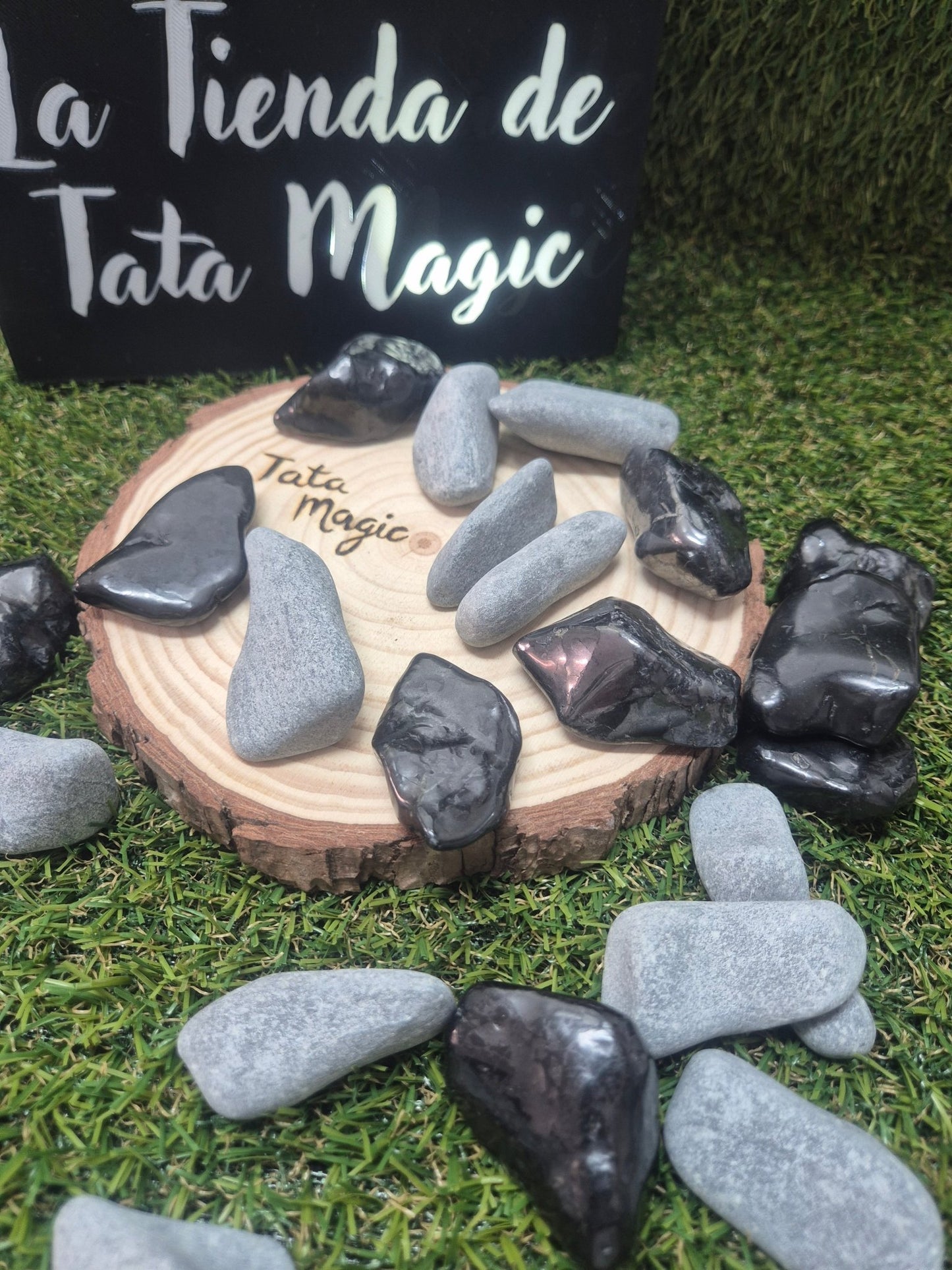 Armonizadores Energéticos de Shunguita y Tulikivi - Equilibrio, protección y vitalidad (precio pack de dos) ArmonizadorTienda esotérica Málaga - La Tienda de Tata Magic: tienda Esotérica en Málaga