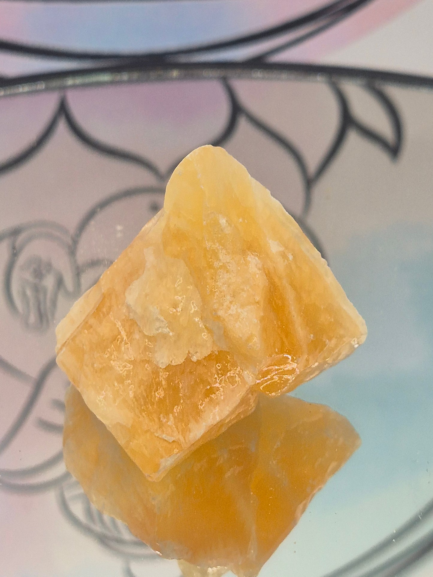 Mineral Calcita Amarilla