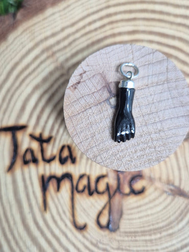 Colgante Plata 925 Figa Azabache - Consagrado Tienda esotérica Málaga - La Tienda de Tata Magic: tienda Esotérica en Málaga