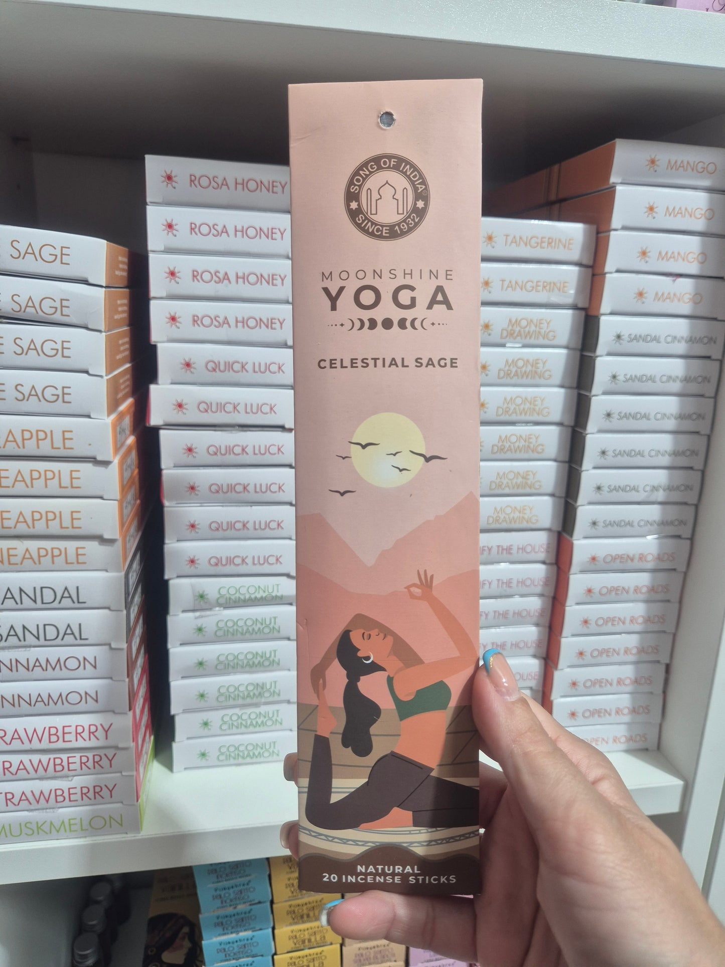 Varitas Incienso Yoga moonshine ( Incienso indio)- 22grs