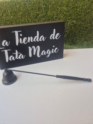 Apaga velas metálico Flexible Metálico - Negro, Plata, Cobre y Oro VelasTienda esotérica Málaga - La Tienda de Tata Magic: tienda Esotérica en Málaga