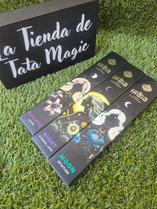Pack inciensos Sagrada Madre/ Conjuro Lunar- Eclipse + Noche + Luna