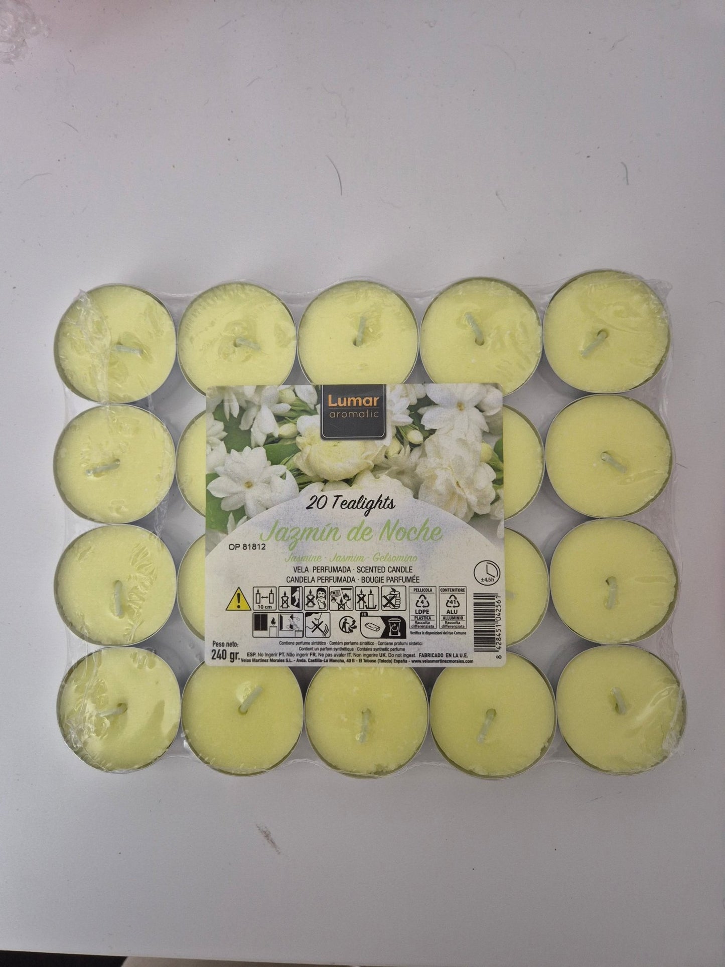 Pack 20 velas aromaticas Lumar VelasTienda esotérica Málaga - La Tienda de Tata Magic: tienda Esotérica en Málaga