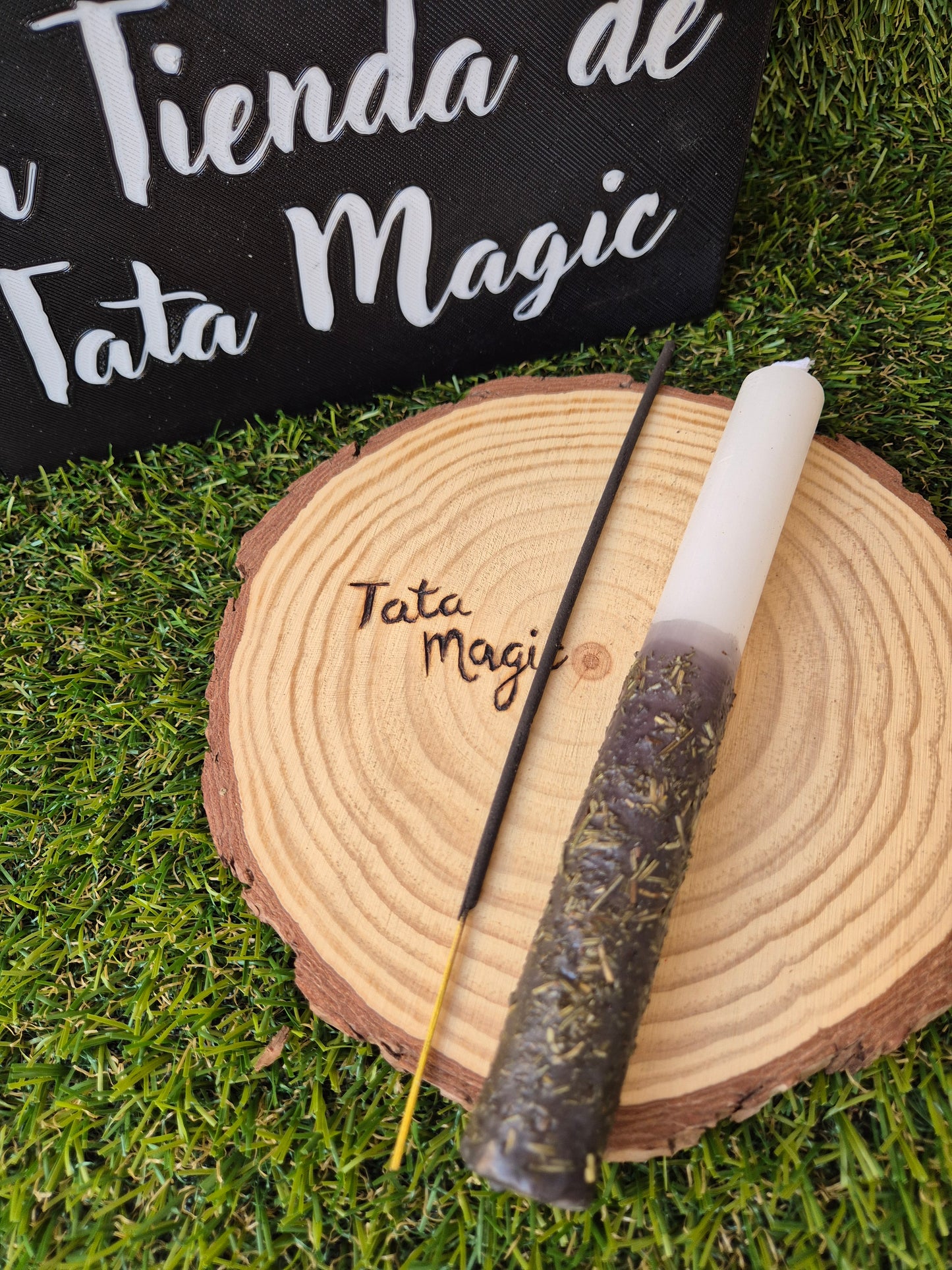 Velas Cambio Rumbo Ritualizadas con incienso + instrucciones