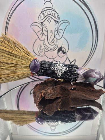 Escoba Bruja Con Mineral