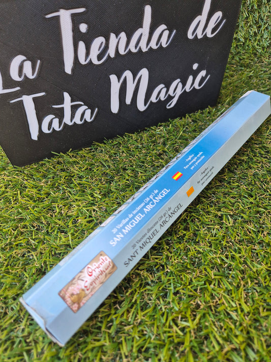 Incienso Hexagonal San Miguel Arcángel de Oriente Espiritual - Protección y Limpieza Energética