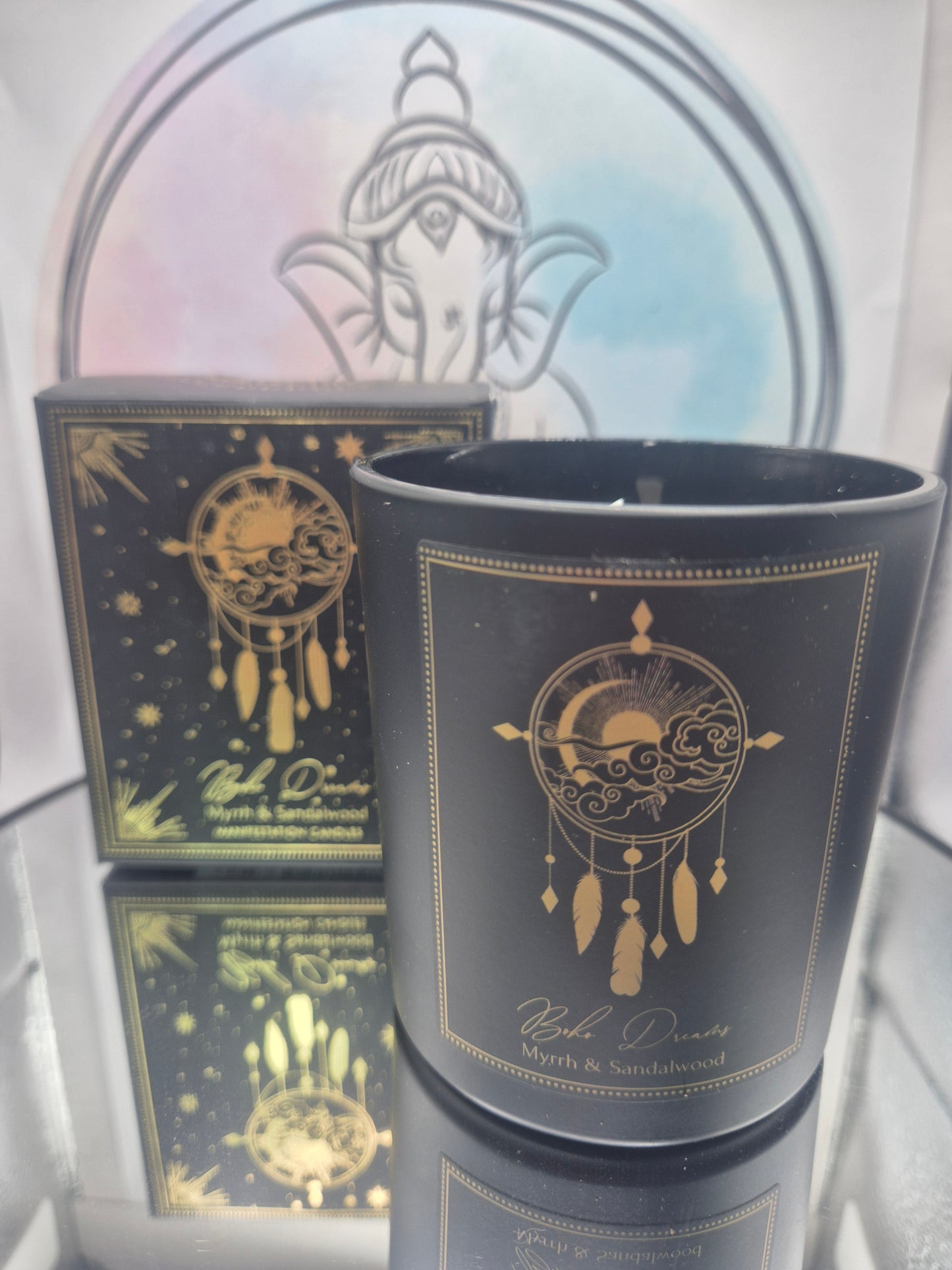 Vela De Manifestacion aromática con minerales Esoteric 120grs