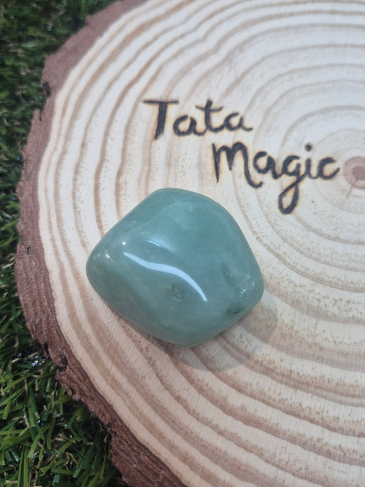 Cuarzo Verde pulido- sanación, energía renovada y bienestar emocional (precio unidad)