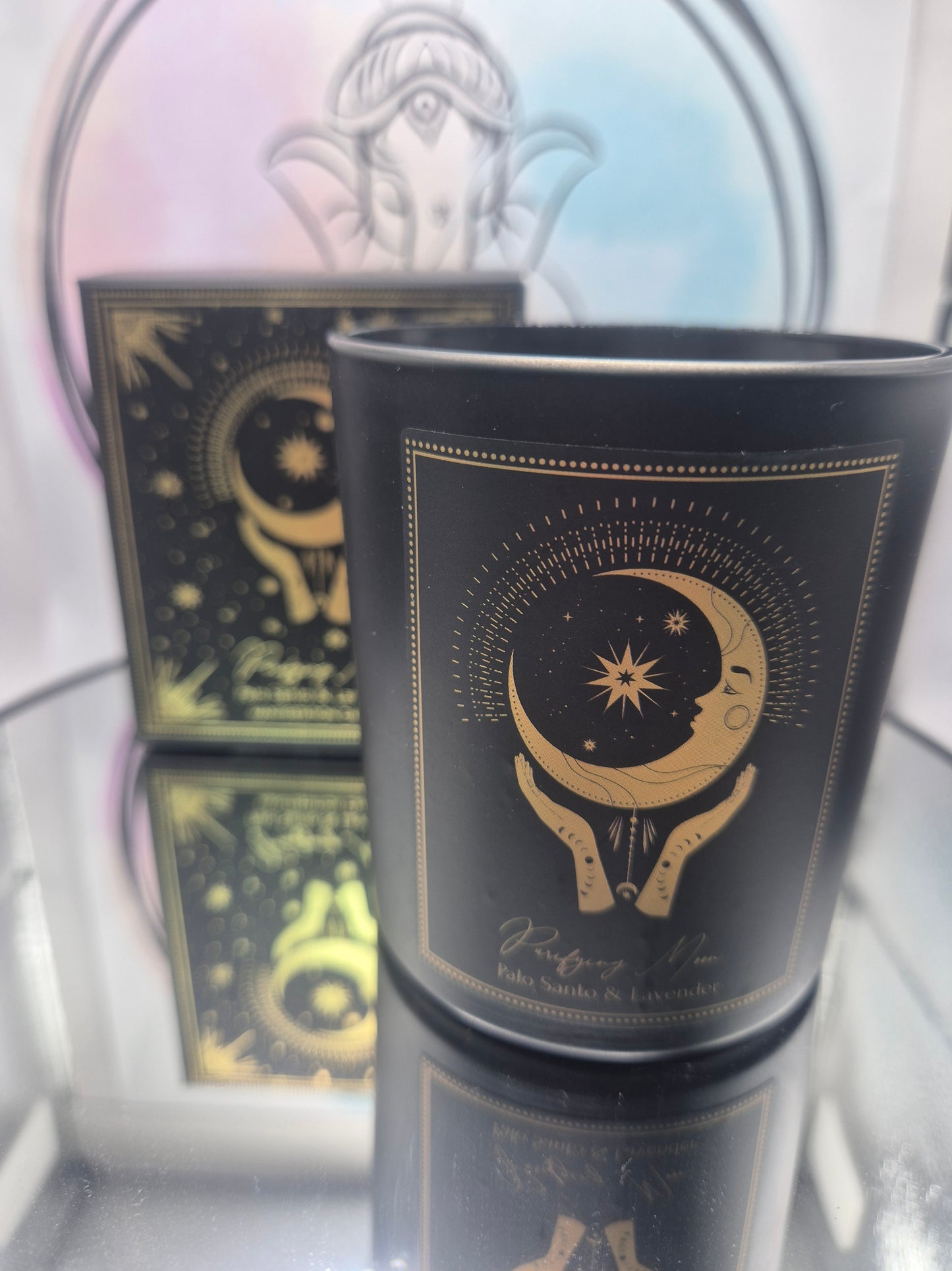 Vela De Manifestacion aromática con minerales Esoteric 120grs